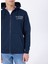 Lacivert Erkek Kapüşon Relaxed Baskılı Sweatshirt M5SM-SWT1085 4