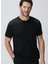 Siyah Erkek Comfort Fit T-Shirt 1090797 1