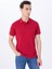 Kırmızı Erkek Relaxed Baskılı Polo T-Shirt M5SM-TST1335 2