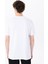 Beyaz Erkek Relaxed Baskılı T-Shirt M5SM-TST1274 5