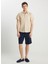 Lacivert Erkek Regular Fit Şort W2510773410 Tencel Şort 1