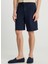 Lacivert Erkek Regular Fit Şort W2510773410 Tencel Şort 3