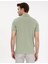 Yeşil Slim Fit Basic Tişört 5