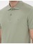 Yeşil Slim Fit Basic Tişört 7