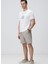 Ekru Erkek Slim Fit T-Shirt 1094090 3