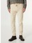 Ekru Erkek Basic Düz Chino Pantolon F4WM-PNT 2736 2