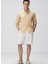 Ekru Erkek Slim Fit Şort 1094000 1