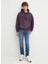 Mor Erkek Kapüşon Oversize Düz Sweatshirt 50529090_DITCHLE 1