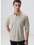 Bej Erkek Slim Fit Gömlek 1094125 2