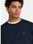 Tımberland Lacivert Woven Badge (Lb) Crew Neck Erkek Sweatshirts TB0A2NDN4331 2