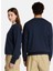 Tımberland Lacivert Woven Badge (Lb) Crew Neck Erkek Sweatshirts TB0A2NDN4331 4