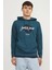 Lacivert Erkek Kapüşon Yaka Standart Sweatshirt Jjtıley Sweat Hood Ln 1
