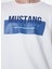 Ekru Erkek Bisiklet Relaxed Baskılı Sweatshirt M4WM-SWT-1535 5