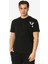 Bisiklet Yaka Siyah Erkek T-Shirt UMP24048TS 1