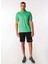 Yeşil Erkek Basic Uv Apreli Polo T-Shirt D4SM-TST3247 2