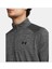 Erkek Ua Tech Textured 1/2 Fermuarlı Uzun Kollu T-Shirt 1382797-025 4