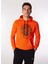 Turuncu Erkek Kapüşon Relaxed Baskılı Sweatshirt D4WM-SWT3329 1