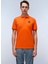 Napapıjrı Turuncu E-Badge Sum Erkek T-Shirt NP0A4IDAA001 1