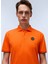 Napapıjrı Turuncu E-Badge Sum Erkek T-Shirt NP0A4IDAA001 3