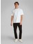Beyaz Erkek T-Shirt LV04RAB812YAA Ss Rel Lıquıd Ck Mono 1