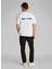 Beyaz Erkek T-Shirt LV04RAB812YAA Ss Rel Lıquıd Ck Mono 4