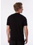Bisiklet Yaka Siyah Erkek T-Shirt 655007542398 5