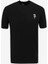 Bisiklet Yaka Siyah Erkek T-Shirt 655007542398 6