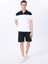 Beyaz Erkek Relaxed Blok Polo T-Shirt M5SM-TST1333 2