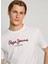 Beyaz Erkek Regular Fit Baskılı T-Shirt PM508208 800 Eggo N 2