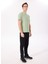 Mint Erkek Bisiklet Yaka Basic Baskılı %100 Pamuk T-Shirt J4SM-TST7245 2