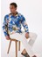 NP0A4IDKFDB1-G-RONGE Ls Çok Renkli Relaxed Erkek T-Shirt 1