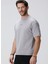 Açık Gri Erkek Dik Slim Fit Sweatshirt 1095059 5