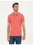 Pembe Slim Fit Basic Tişört 1