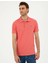 Pembe Slim Fit Basic Tişört 3