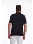 Lacivert Regular Fit Düz 100% Pamuklu Polo Yaka Tişört 4