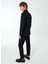 Lacivert Erkek Slim Fit Ceket Extralight Micro Blazer 4