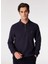 Lacivert Erkek Polo Regular Fit Düz Sweatshirt FC4WM-SWT 2116 2