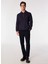 Lacivert Erkek Polo Regular Fit Düz Sweatshirt FC4WM-SWT 2116 3