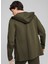 Koyu Yeşil Erkek Fermuarlı Normal Düz Zip Ceket 68170070 Evostrıpe Full-Zip Hoodie 4
