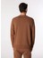 Açık Kahve Erkek Bisiklet Relaxed Baskılı Sweatshirt D4WM-SWT3271 5