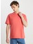 Kahverengi Erkek Relaxed T-Shirt MW7NM20387733L Relaxed Fit Small 3