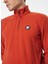 Koyu Turuncu Erkek Fermuarlı Yaka Relaxed Sweatshirt D4WM-SWT3930 4