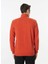 Koyu Turuncu Erkek Fermuarlı Yaka Relaxed Sweatshirt D4WM-SWT3930 5