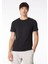 Gmg Fırenze Bisiklet Yaka Siyah Erkek T-Shirt GU24MSS03022 2