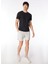 Gmg Fırenze Bisiklet Yaka Siyah Erkek T-Shirt GU24MSS03022 4