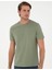 Haki Slim Fit Basic Tişört 3