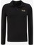 Polo Yaka Baskılı Siyah Erkek T-Shirt 8NPF05PJM5Z 2