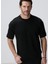Siyah Erkek Dik Slim Fit Sweatshirt 1095059 1
