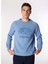 Mavi Erkek Bisiklet Relaxed Baskılı Sweatshirt D4WM-SWT3281 1