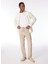 Gmg Fırenze Lastikli Bel Dar Paça Regular Fit Vizon Erkek Pantolon GU24MSS01013 1